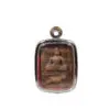 Luang Phor Parn amulet 龙婆班, Buddha meditating on a bird.