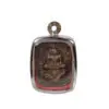 Luang Phor Parn amulet 龙婆班, Buddha meditating on a rooster.
