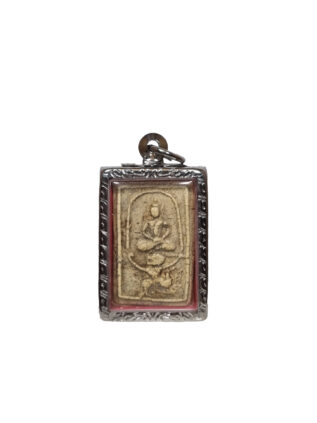 Luang Phor Parn amulet 龙婆班, Buddha meditating on a Hanuman.