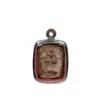 Luang Phor Parn amulet 龙婆班, Buddha meditating on a fish.