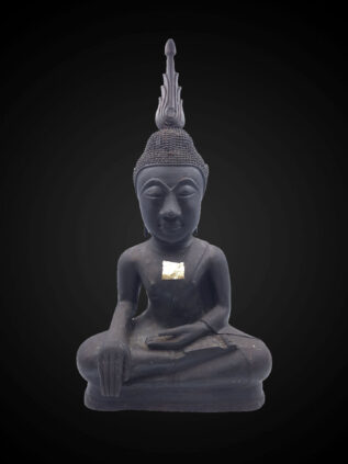 Sukhothai Style Bronze Earth-Touching Buddha – 57 cm