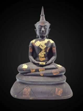 Khmer-Influenced Bronze Phra Ngan – 53 cm