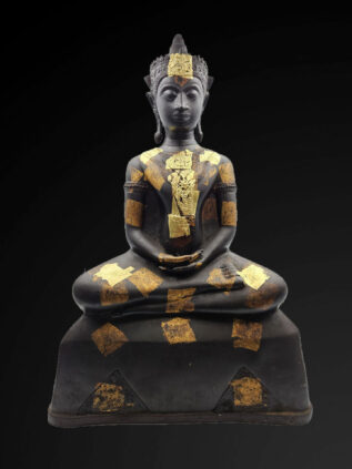 Khmer-Influenced Bronze Phra Ngan – 55 cm