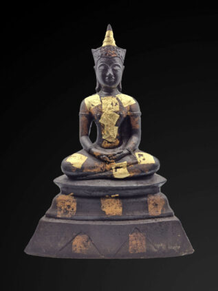 Khmer-Influenced Bronze Phra Ngan – 50 cm