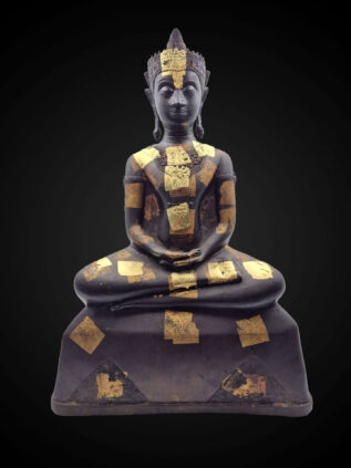 Khmer-Influenced Bronze Phra Ngan – 56 cm
