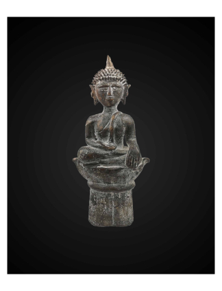 Earth Touching Buddha – Compact Form – 19 cm