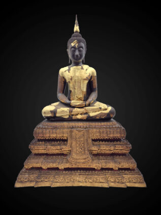 Rattanakosin Buddha Statue – 49 cm (Wat Rakhang)