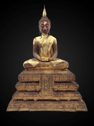 Rattanakosin Meditation Buddha – 49 cm (Wat Rakhang)