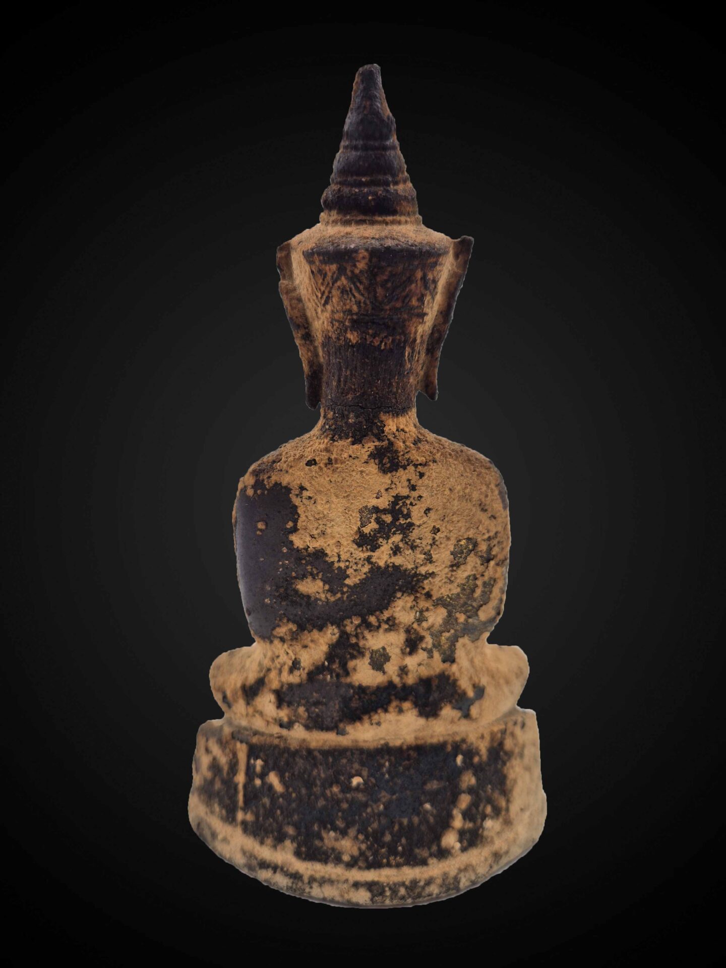 Thai Phra Ngan Statue – Aged Sukhothai-Inspired Devotional Figure 18 cm - Image 5