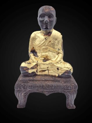 Bronze Luang Phor Thuad Statue – 19 cm