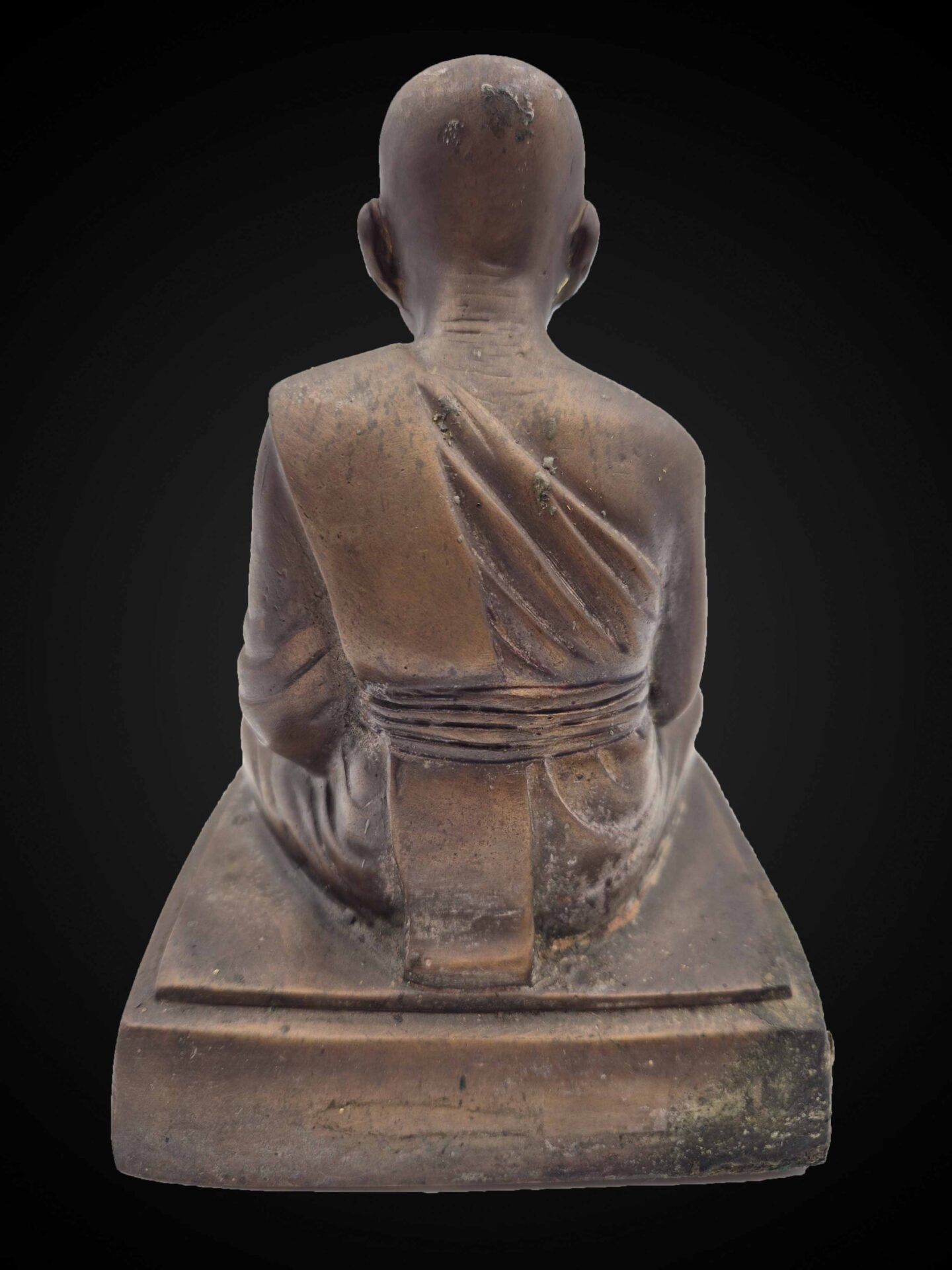 Luang Phor Thuad Seated Bronze Statue – 19 cm - Image 6