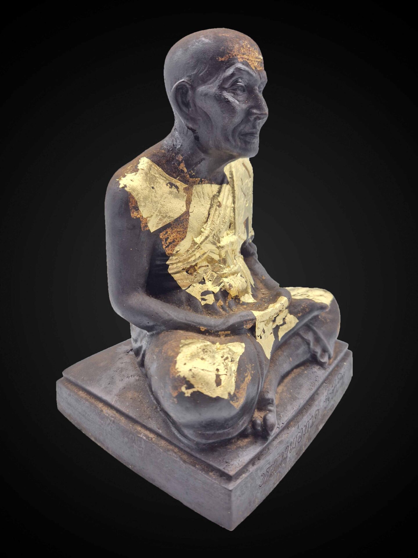 Luang Phor Thuad Meditation Bronze Statue – 20 cm - Image 3
