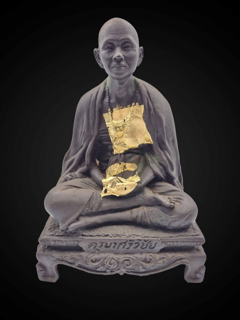 Kruba Krissana Bronze Statue