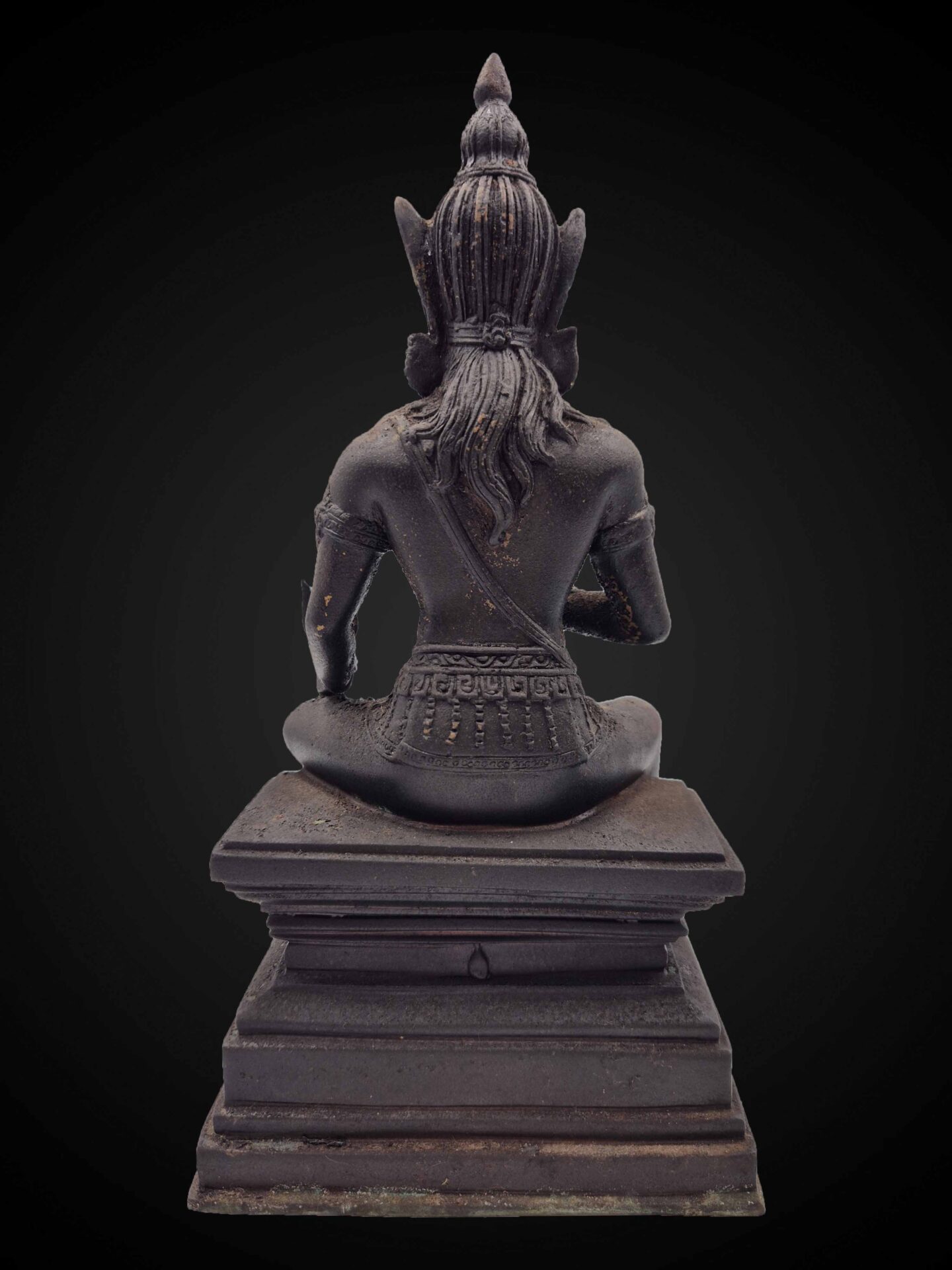 Thai Bronze Lord Indra (Phra In) on Erawan – 29 cm - Image 5