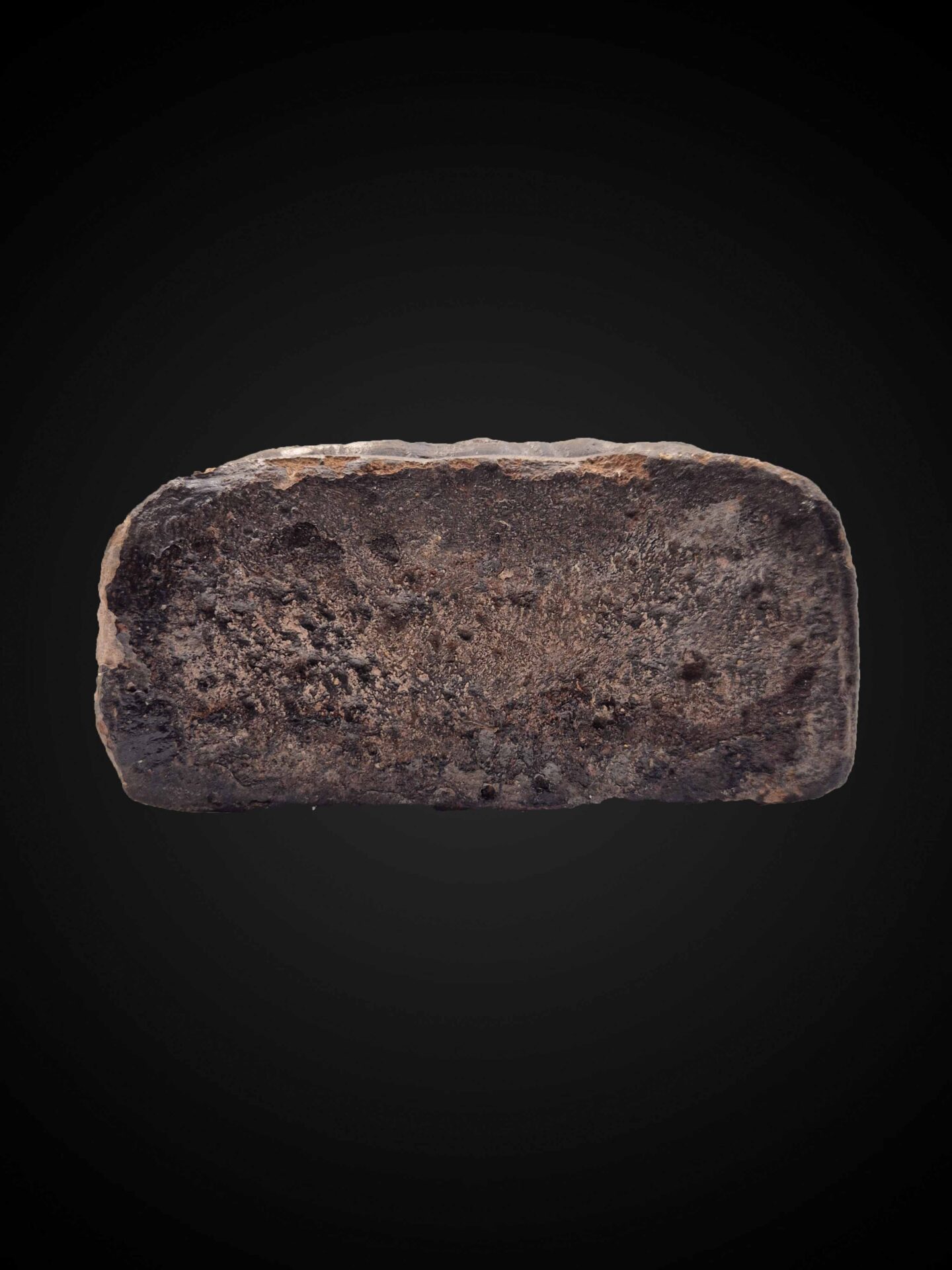 Dvaravati Style Bronze Tablet Style Buddha – 16 cm - Image 6