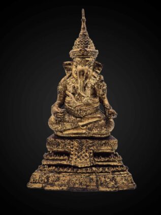 Rattanakosin Bronze Phra Ganesha Statue – 19 cm