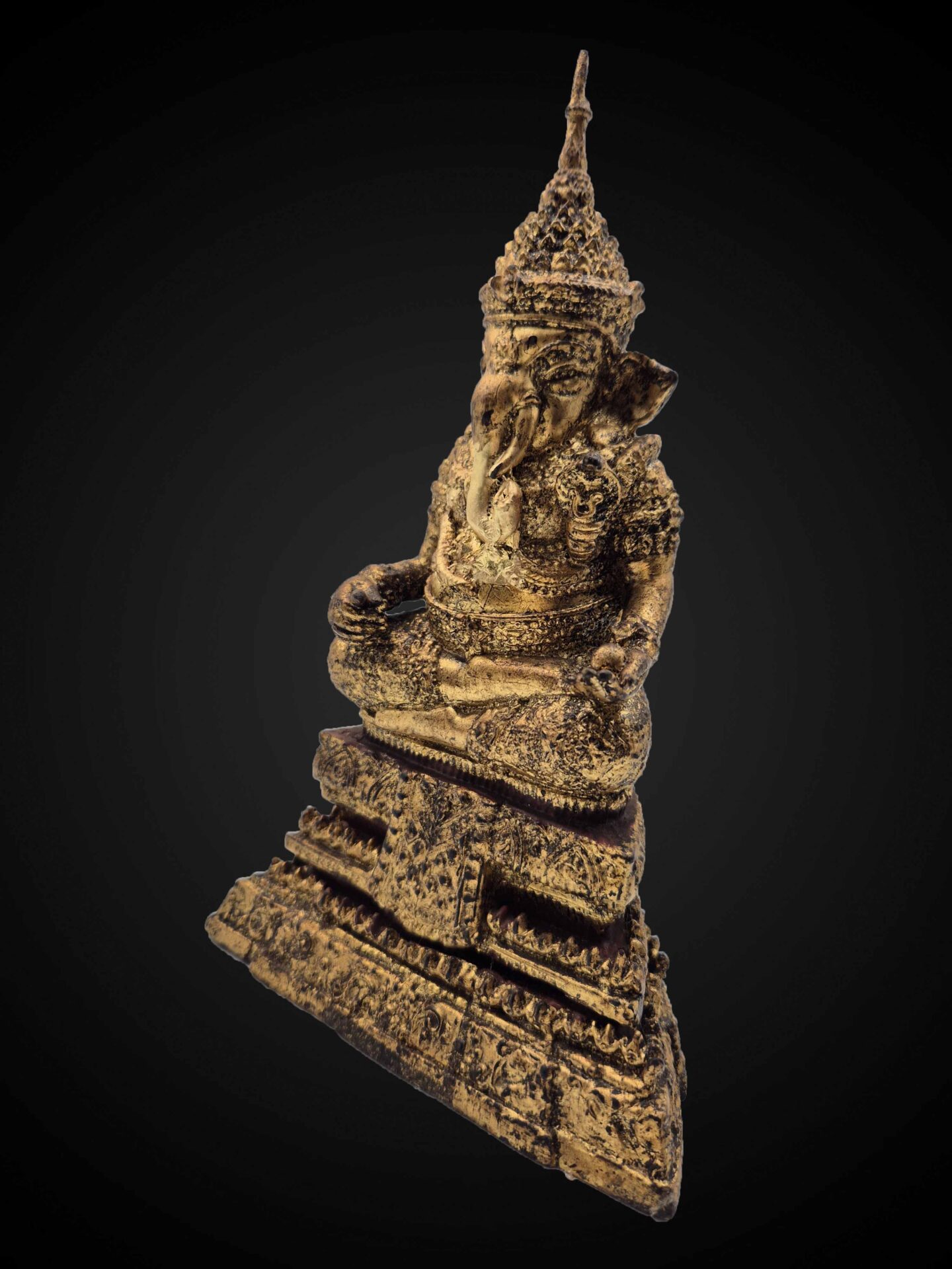 Rattanakosin Bronze Phra Ganesha Statue – 19 cm - Image 4