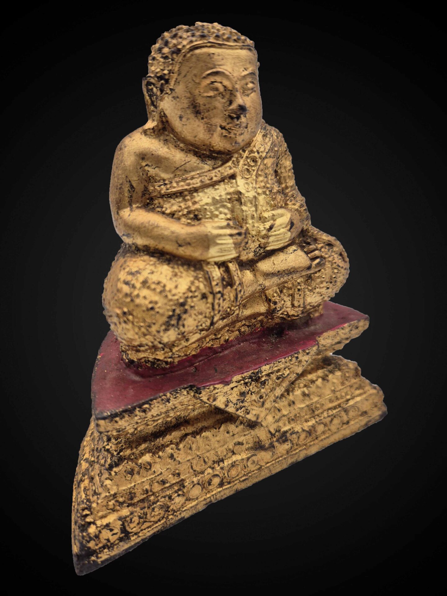 Rattanakosin Bronze Phra Sangkachai Statue – 13 cm - Image 3
