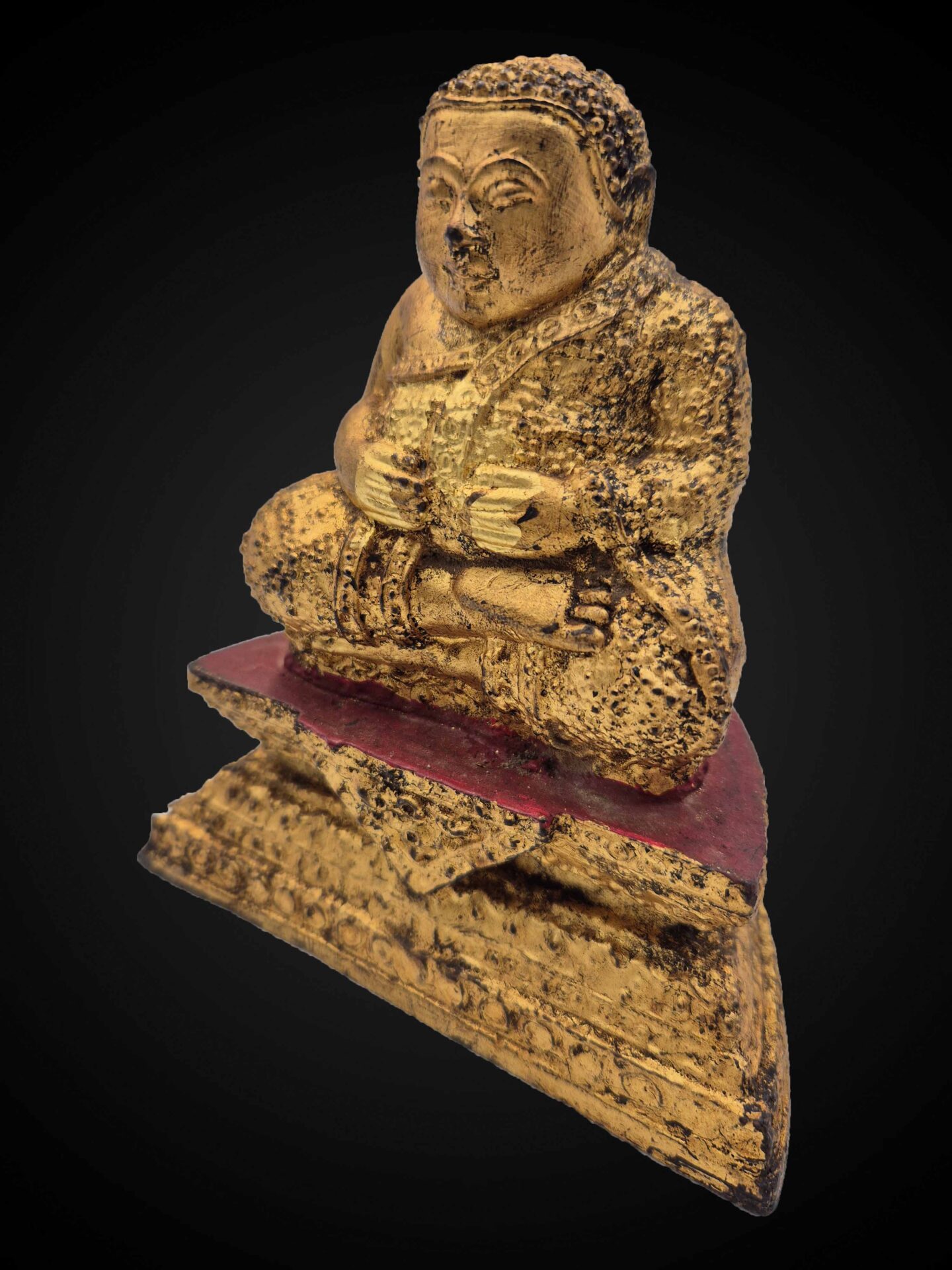 Rattanakosin Bronze Phra Sangkachai Statue – 13 cm - Image 4