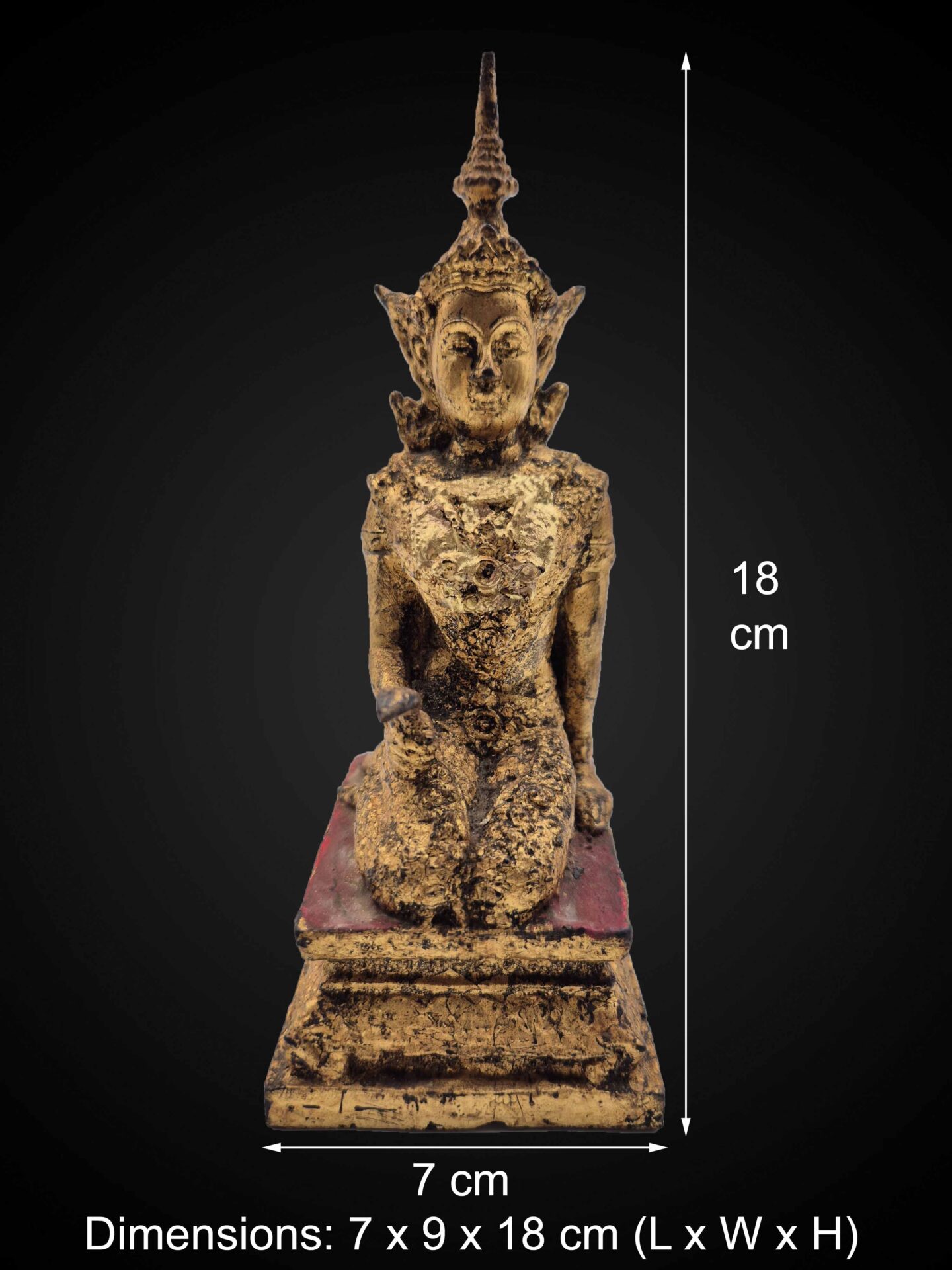 Rattanakosin Bronze Mae Nang Kwak Statue – 18 cm - Image 2