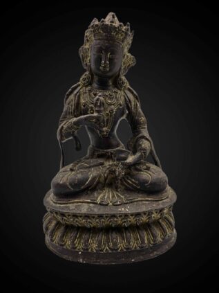 Tibetan Style Brass Vajrasattva – 20 cm